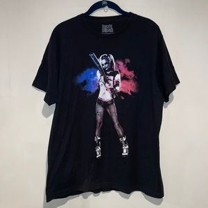Suicide Squad Tee Size Large Harley Quinn GUC